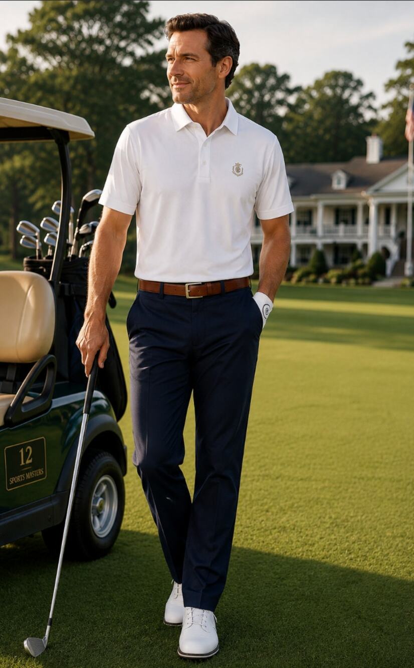 Louis Raphael Navy Golf Pants 32x34 Sports Masters Golf Tournament Sportswear